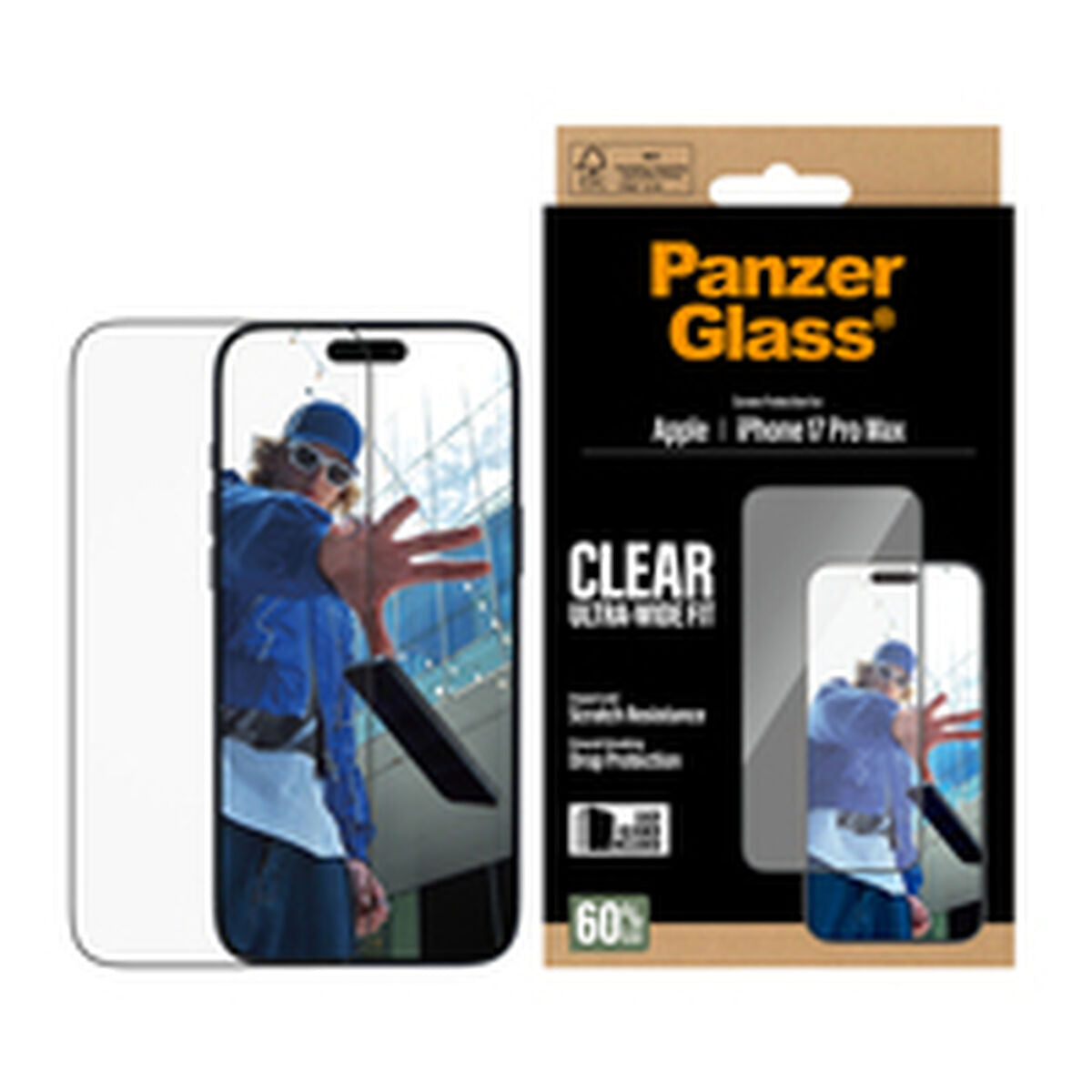 Mobile cover PanzerGlass iPhone 17 Pro Max Transparent Apple iPhone 17 Pro Max-1