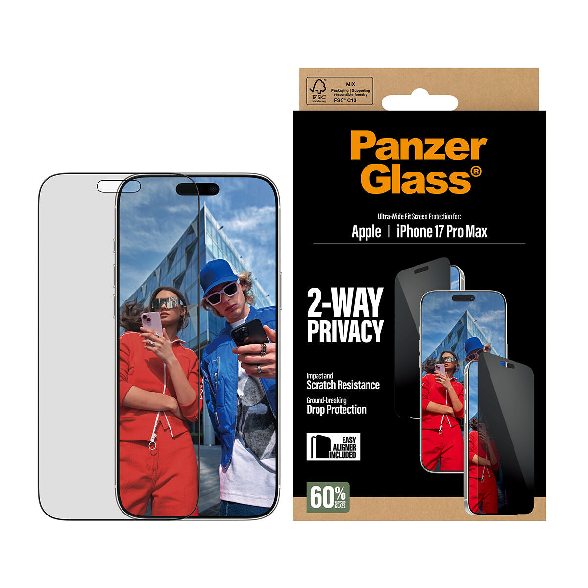 Mobile cover PanzerGlass iPhone 17 Pro Max Transparent Apple iPhone 17 Pro Max-2