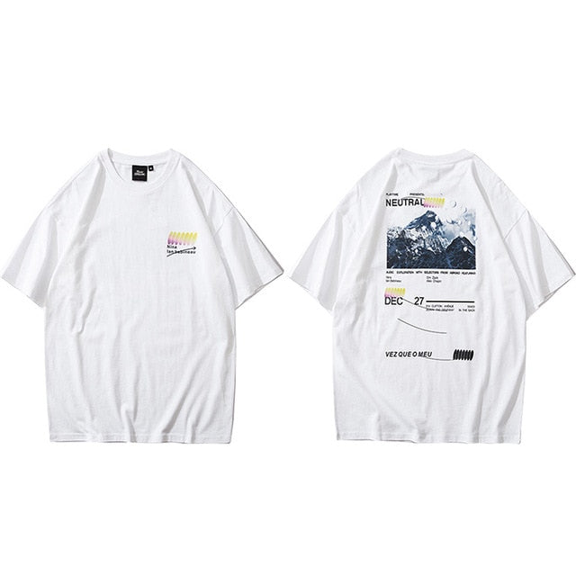 Hip Hop T Shirt Men Streetwear Iceberg Printed Tee Shirt Short Sleeve Cotton Casual T-Shirt Fashion Black Harajuku Tshirt-5