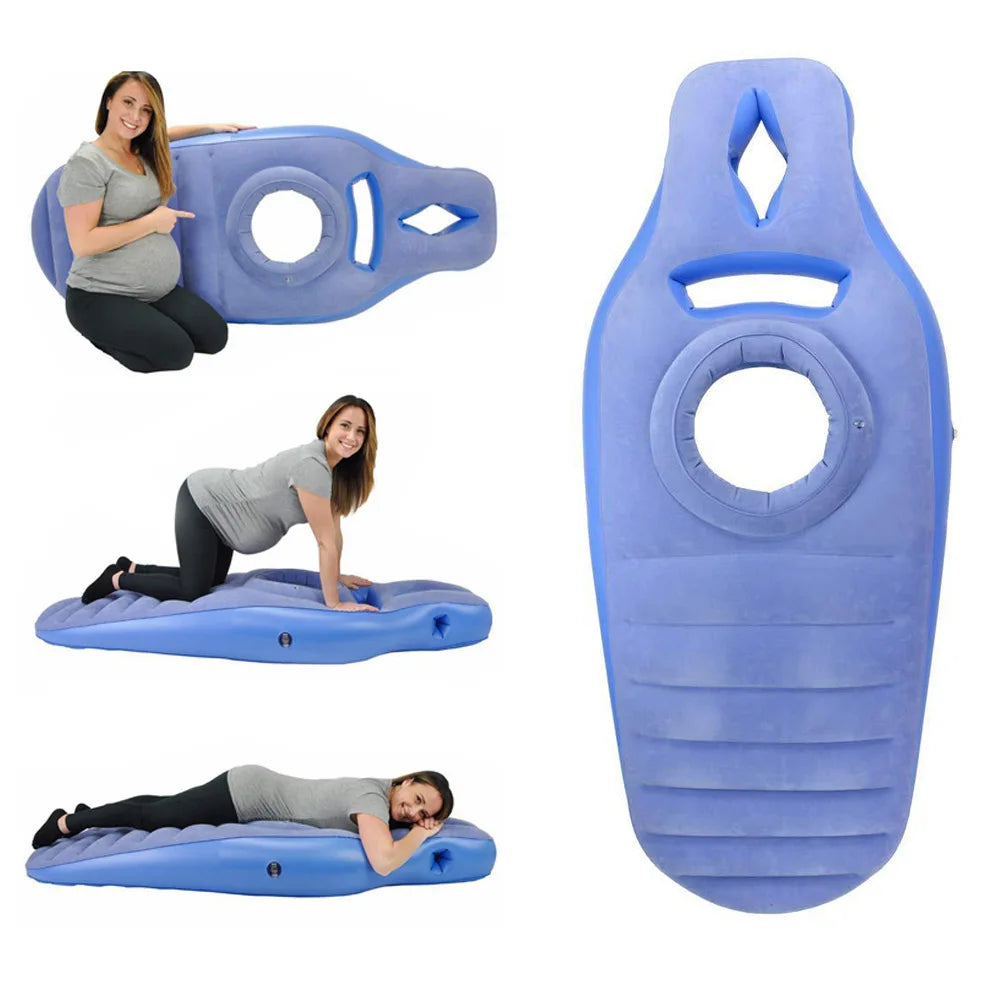 Flocking Air Mattress Yoga Mat for Pregnant Women-1