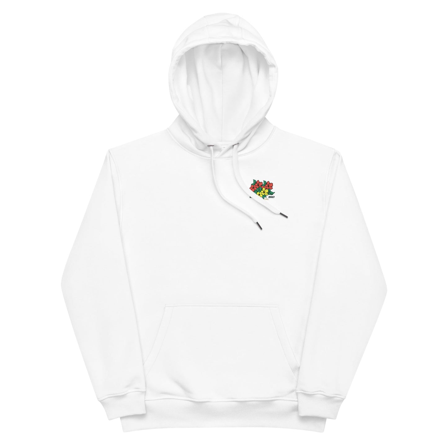 Tropical flowers hoodie-2